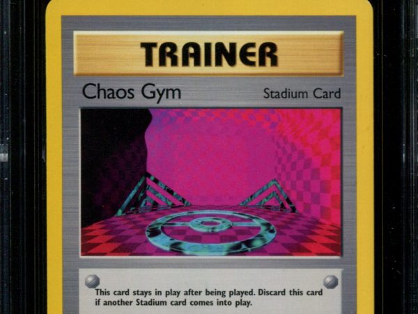 Chaos Gym - 102/132 - CGC 8.5 - 1st Edition - Gym Challenge - Pokemon - 37267