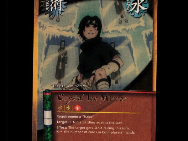 Crystal Ice Mirror - 036 - NM - 1st Edition - Foil - Naruto CCG - D4-239