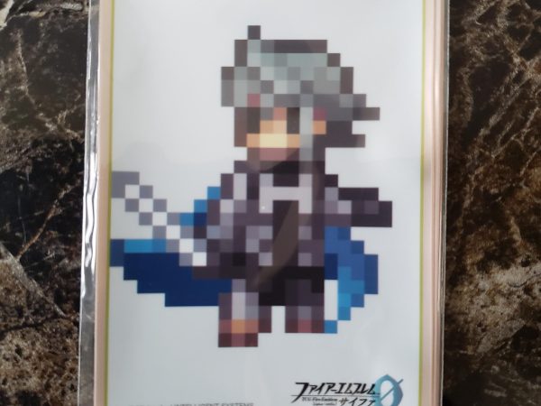 Corrin Male Chibi Pixel Sleeves - Fire Emblem Cipher - 5x Buy a box Sleeves - New