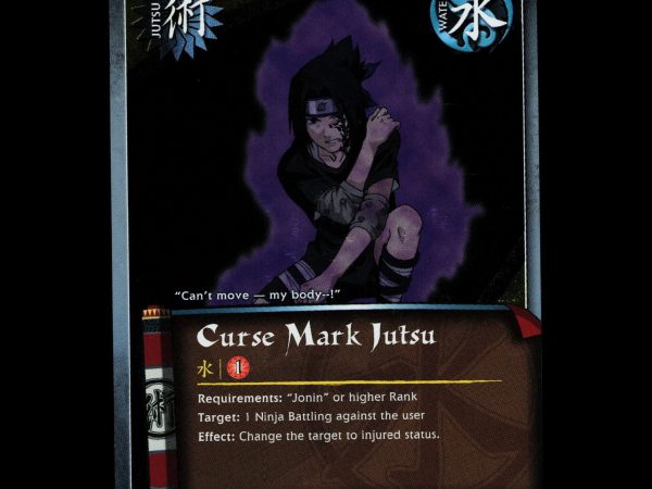 Curse Mark Jutsu - 369 - NM - 1st Edition - Foil - Naruto CCG - D3-48