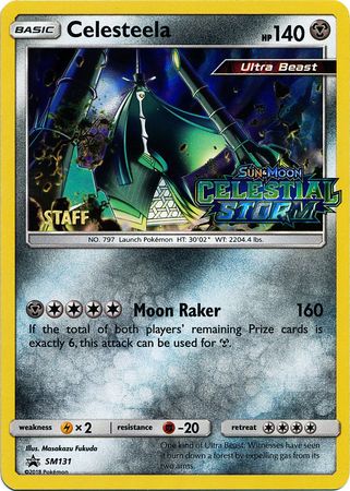 Celesteela (Staff Prerelease Promo) [SM Black Star Promos]