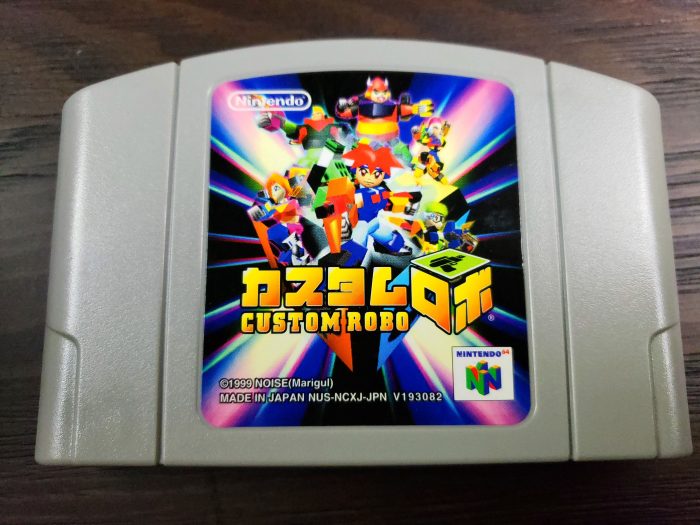 Custom Robo - Loose Cart - Japanese - Nintendo 64 - Lightly Used