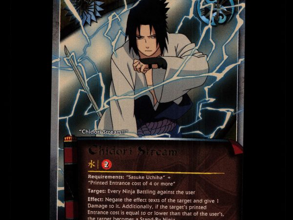 Chidori Stream - PR 045 - NM - 1st Edition Foil - Promo - Naruto CCG - D4-74