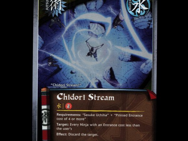 Chidori Stream - 635 - NM - 1st Edition - Foil - Naruto CCG - D4-289