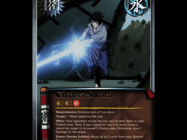 Chidori Sword - 959 - NM - Foil - S26 - Naruto CCG - E1-138