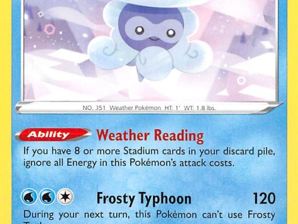 Castform Snowy Form (034/198) [Sword & Shield: Chilling Reign]