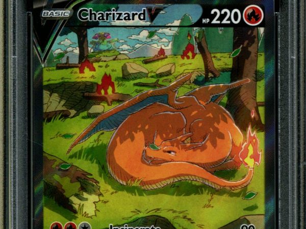 Charizard V - SWSH260 - PSA 9 - Alternate Art - Black Star Promo - Pokemon - 56406