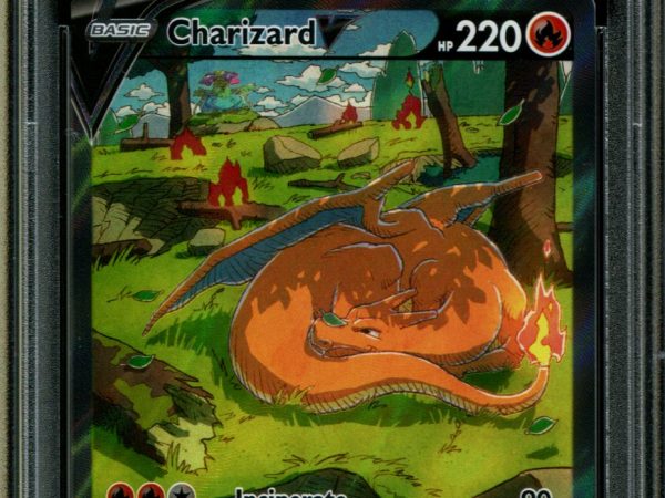 Charizard V - SWSH260 - PSA 9 - Alternate Art - Black Star Promo - Pokemon - 56413