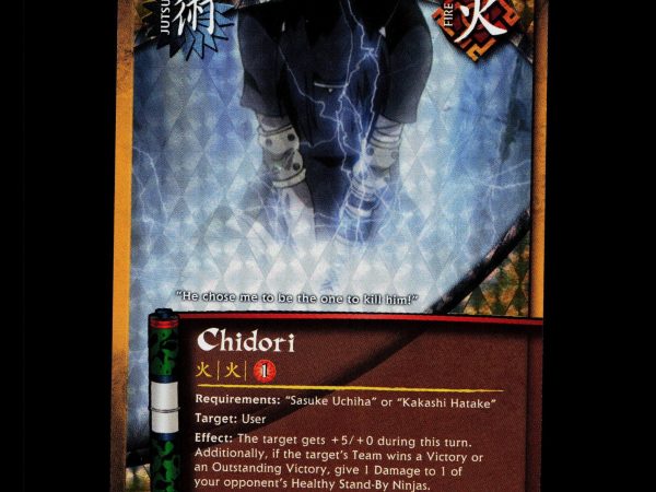 Chidori - us065 - NM - 1st Edition - Foil - Naruto CCG - D4-361