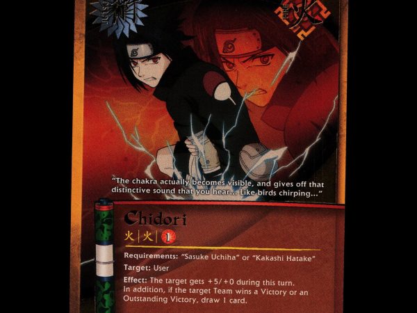 Chidori - us022 - NM - Foil - Promo - Naruto CCG - E1-104