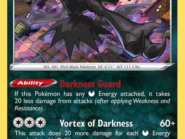 Darkrai (105/189) (Cosmos Holo) [Darkness Ablaze]