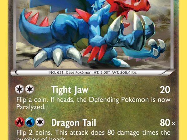 Druddigon (17/20) (Blister Exclusive) [Black & White: Dragon Vault]
