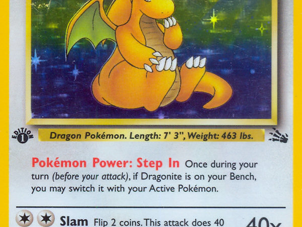 Dragonite (4/62) [Fossil 1st Edition]