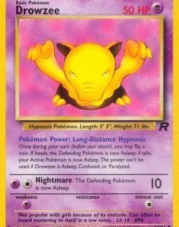 Drowzee (54/82) [Team Rocket]