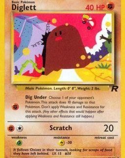 Diglett (52/82) [Team Rocket]