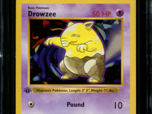 Drowzee - 1st Edition - 49/102 - CGC 8.5 - Base Set - Pokemon - 65017