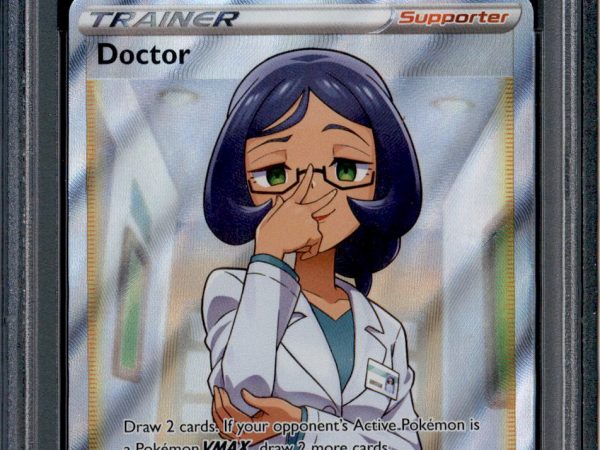 Doctor - 190/198 - PSA 8 - Full Art - Chilling Reign - Pokemon - 18195