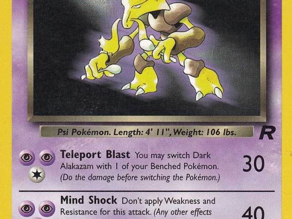Dark Alakazam (18/82) [Team Rocket]