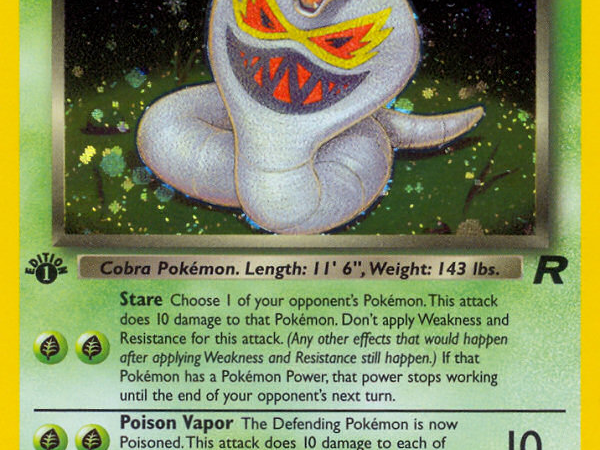 Dark Arbok (2/82) [Team Rocket 1st Edition]