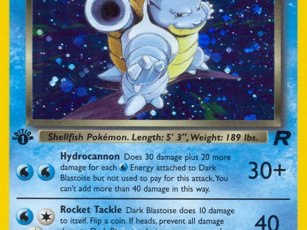 Dark Blastoise (3/82) [Team Rocket 1st Edition]