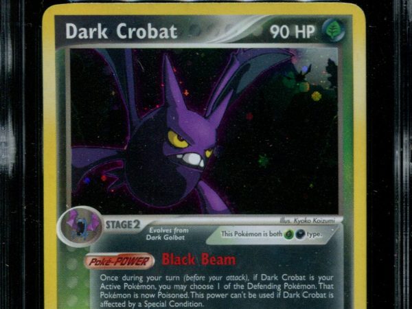 Dark Crobat - 3/109 - CGC 6.5 - Holo Rare - Team Rocket Returns - Pokemon -  15277