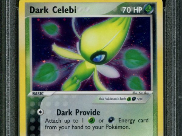 Dark Celebi - 4/101 - PSA 9 - Holo - Hidden Legends - Pokemon - 64979