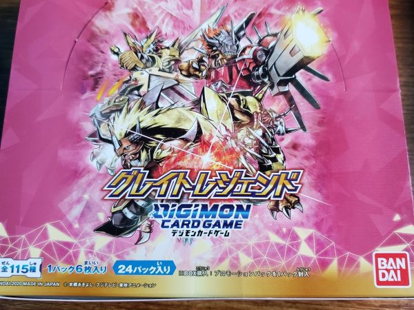 Digimon Card Game - Great Legend - BT4 - Japanese - Sealed Box - 24 Packs