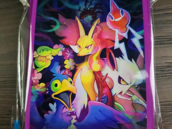 Delphox Cramorant Shiftry Scary Night - Set of 64 Sleeves - Japanese - Pokemon Center
