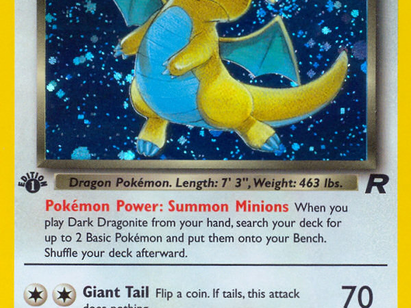 Dark Dragonite (5/82) [Team Rocket 1st Edition]
