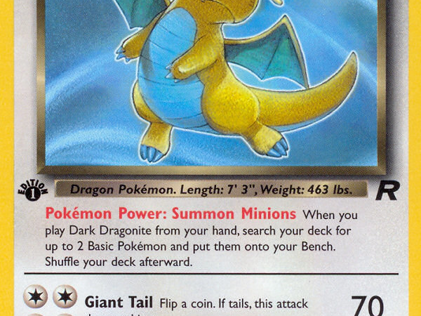 Dark Dragonite (22/82) [Team Rocket 1st Edition]