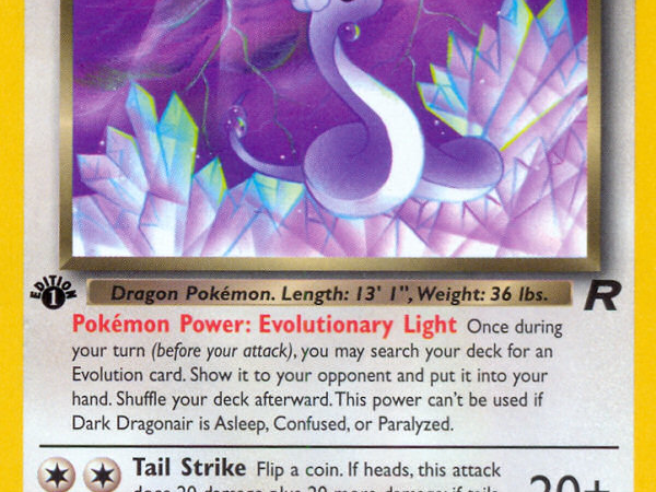 Dark Dragonair (33/82) [Team Rocket 1st Edition]