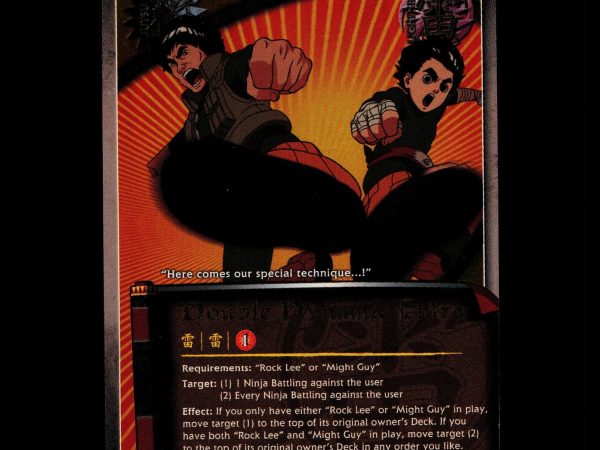 Double Dynamic Entry - 342 - NM - 1st Edition - Foil - Naruto CCG - D4-362