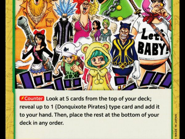 Donquixote Family - OP04-036 - NM - Common - English OP04 - One Piece TCG