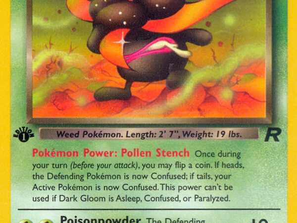 Dark Gloom (36/82) [Team Rocket 1st Edition]
