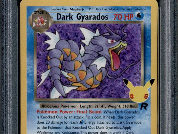Dark Gyarados - 8/82 - PSA 10 - Holo - Celebrations - Pokemon - 68777