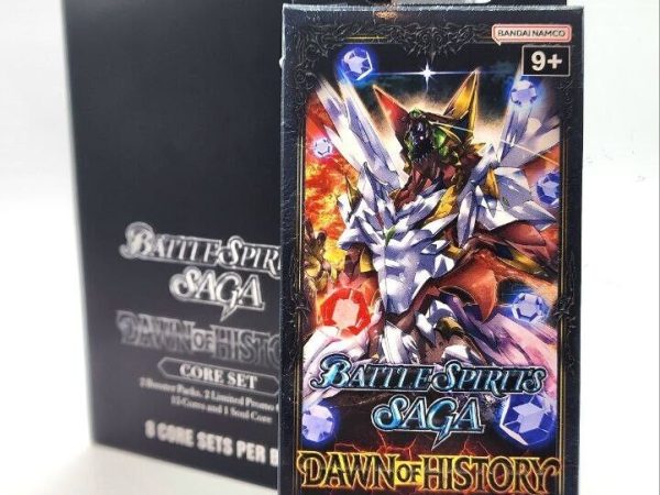Dawn of History - Battle Spirits Saga TCG - BSS01 Sealed Core Set Box of 8