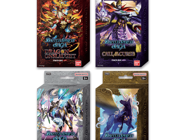 Dawn of History Starter Deck Bundle - ST01-04 - Battle Spirits Saga TCG - New Sealed