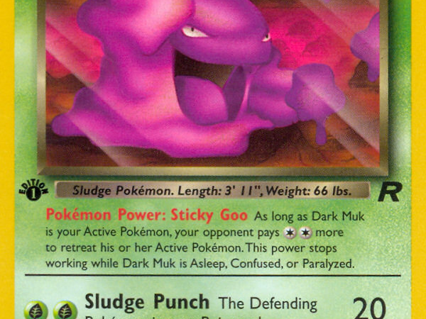 Dark Muk (41/82) [Team Rocket 1st Edition]