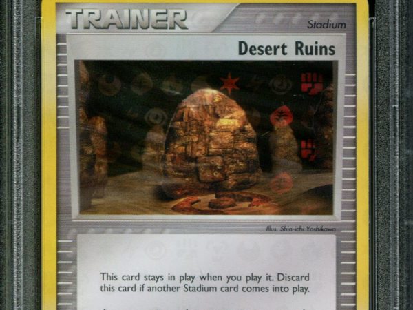 Desert Ruins - 88/101 - PSA 9 - Reverse Holo - Hidden Legends - Pokemon - 65077