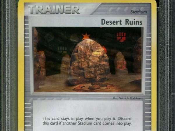 Desert Ruins - 88/101 - PSA 9 - Reverse Holo - Hidden Legends - Pokemon - 64917