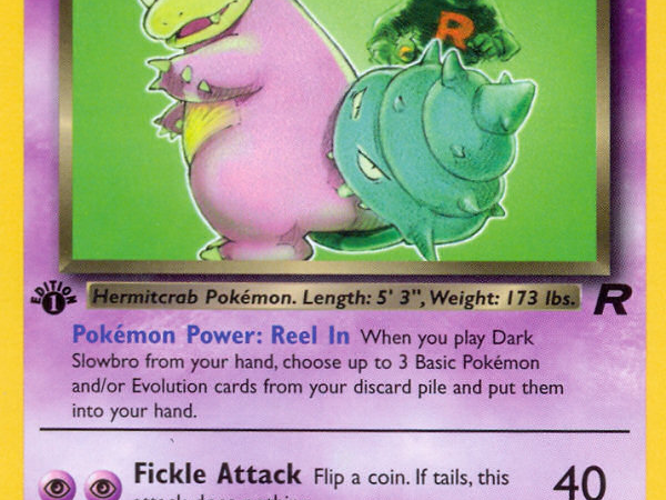 Dark Slowbro (29/82) [Team Rocket 1st Edition]