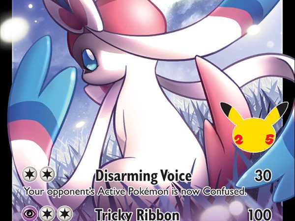 Dark Sylveon V (SWSH134) (Jumbo Card) [Sword & Shield: Black Star Promos]