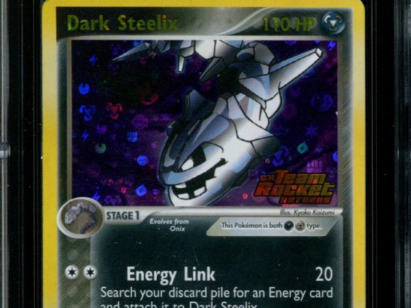 Dark Steelix - 10/109 - CGC 6.5 - Reverse Holo - Team Rocket Returns - 36727