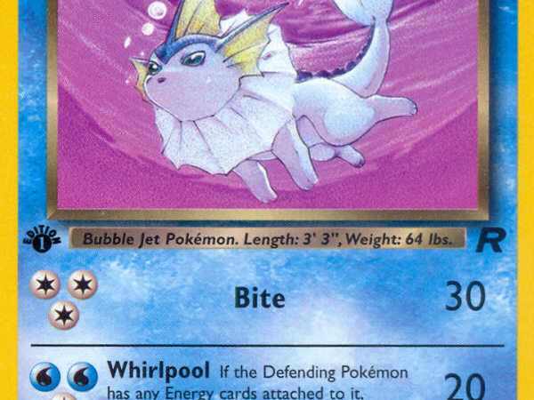 Dark Vaporeon (45/82) [Team Rocket 1st Edition]