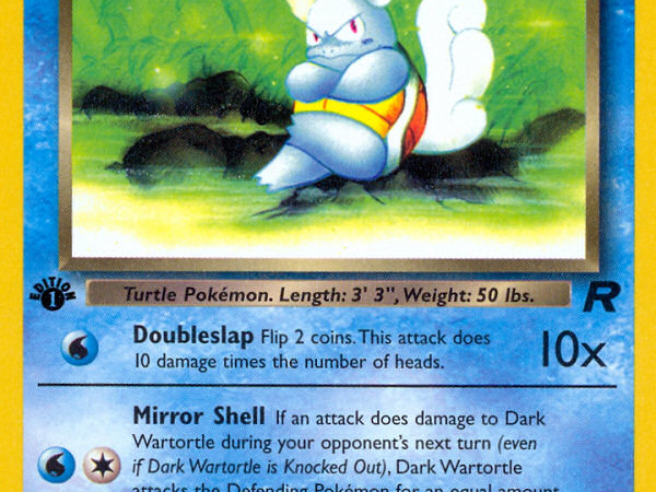 Dark Wartortle (46/82) [Team Rocket 1st Edition]
