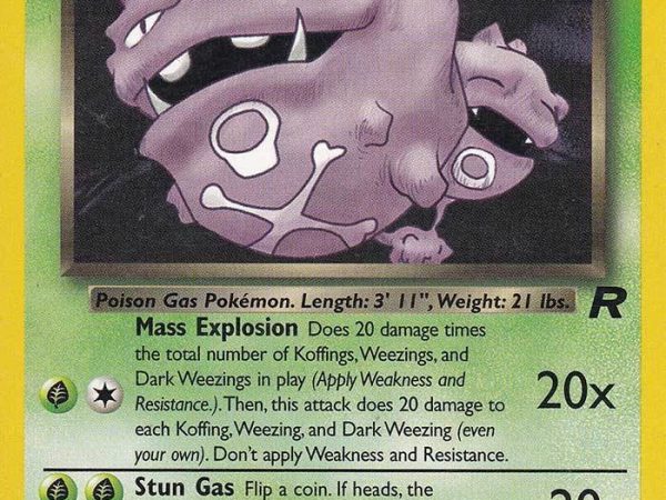 Dark Weezing (31/82) [Team Rocket]
