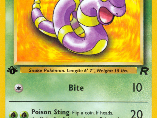 Ekans (56/82) [Team Rocket 1st Edition]