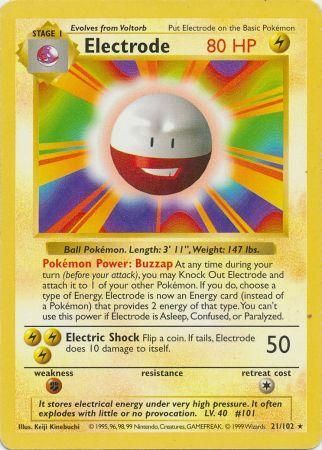 Electrode (21/102) [Base Set (Shadowless)]