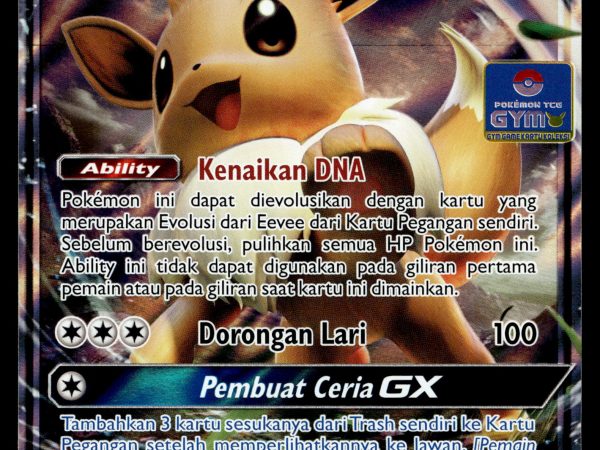 Eevee GX - 132/SM-P - NM - Indonesian Gym - Promo - Pokemon - B1-17