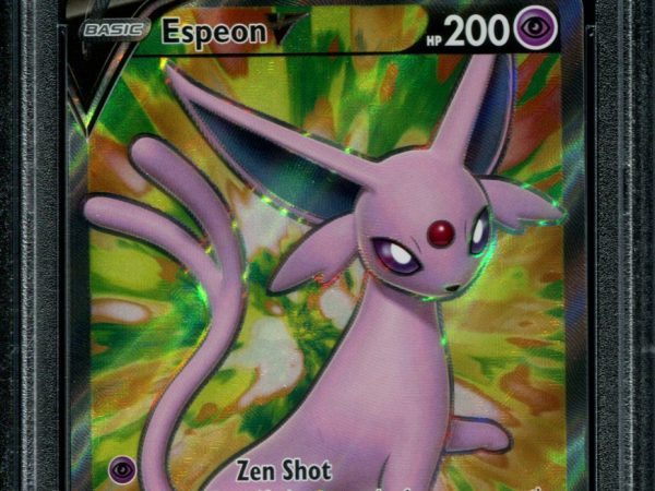Espeon V - 179/203 - PSA 10 - Full Art - Evolving Skies - Pokemon - 39311